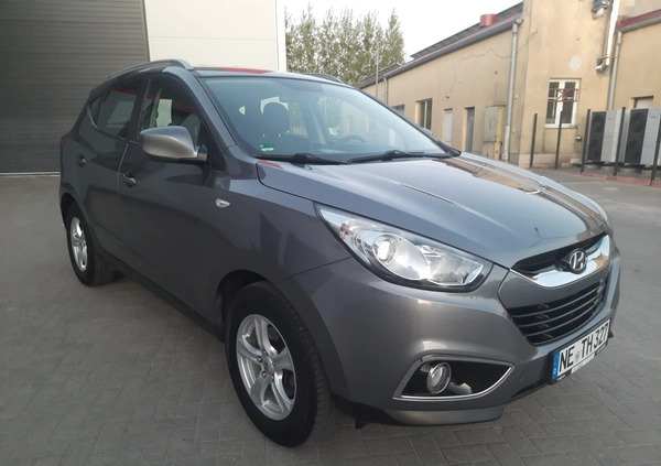 Hyundai Tucson cena 38500 przebieg: 155475, rok produkcji 2012 z Mrągowo małe 301